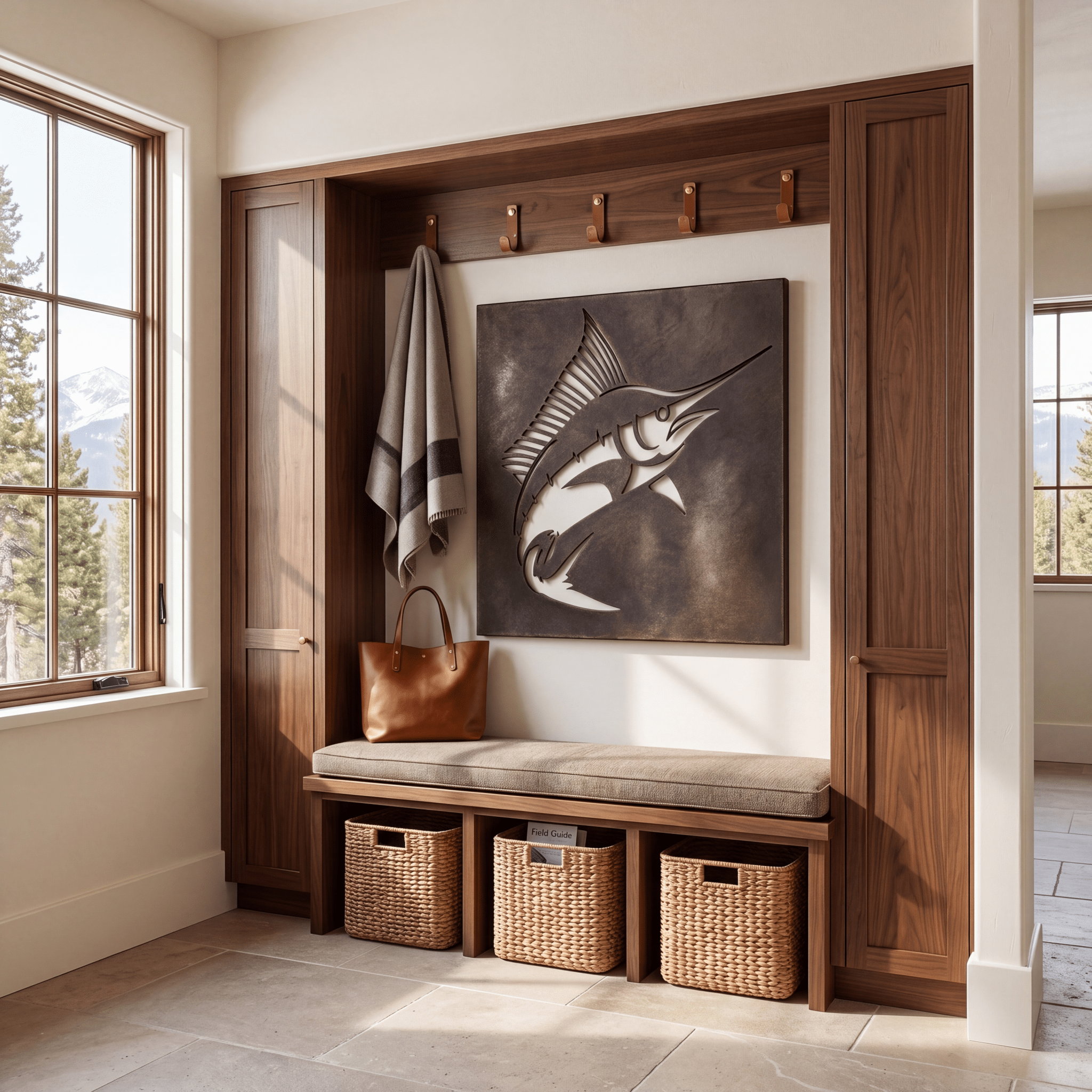 The Sailfish Catch - Metal Wall Art - Forge - Benton Lane Home - Anthem Classic
