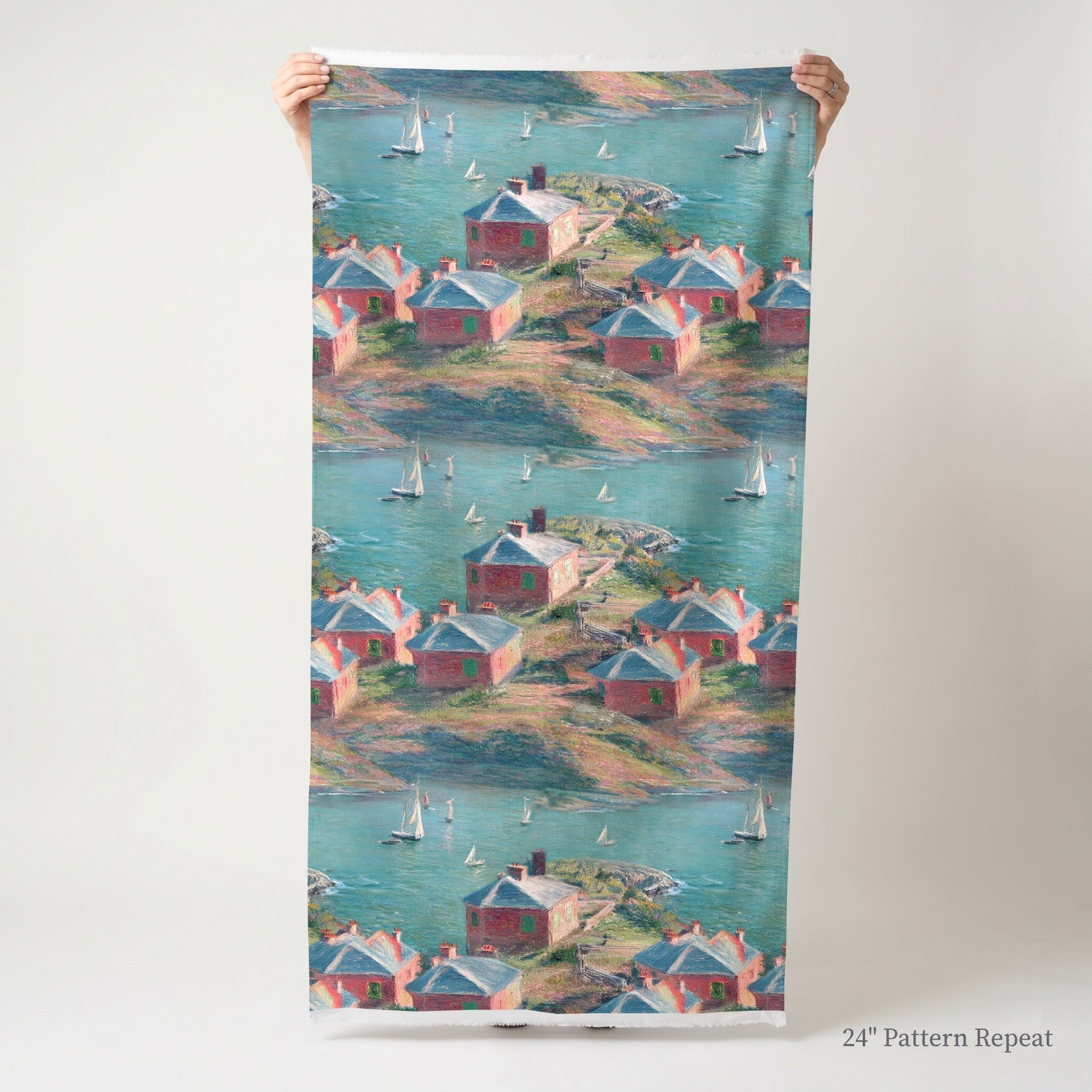 The Sea - Fabric - Benton Lane Home - Lemon Park