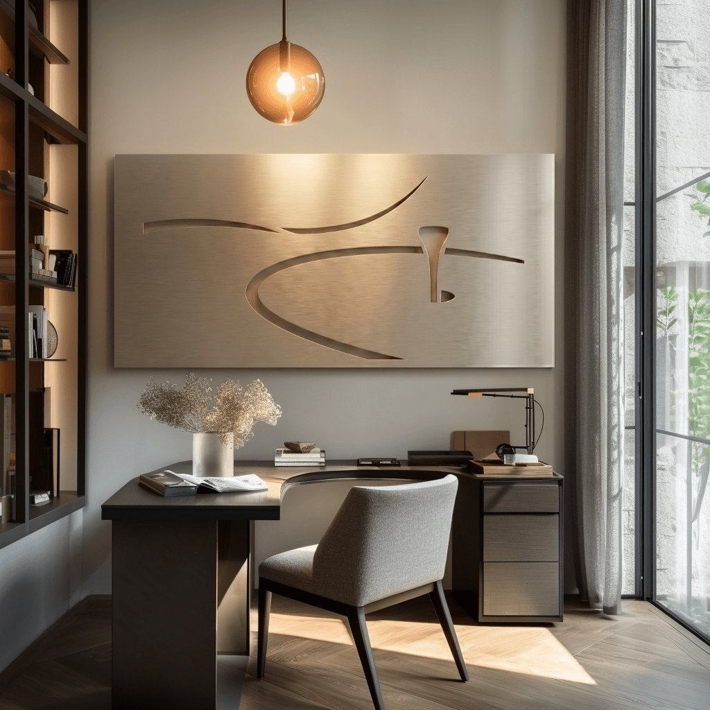 The Shot Shape - Metal Wall Art - Benton Lane Home - Carbon Designs