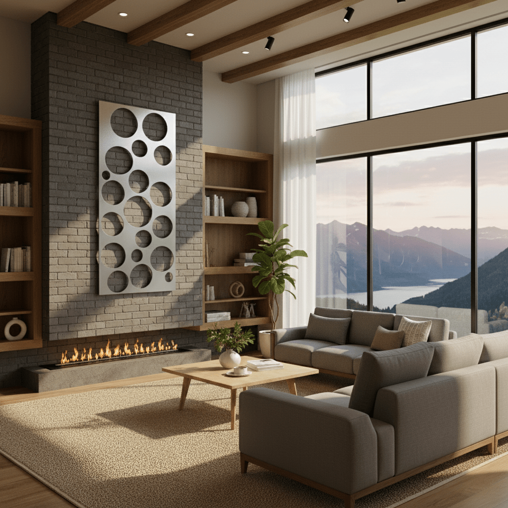 The Sift - Metal Wall Art - Benton Lane Home - Carbon Designs