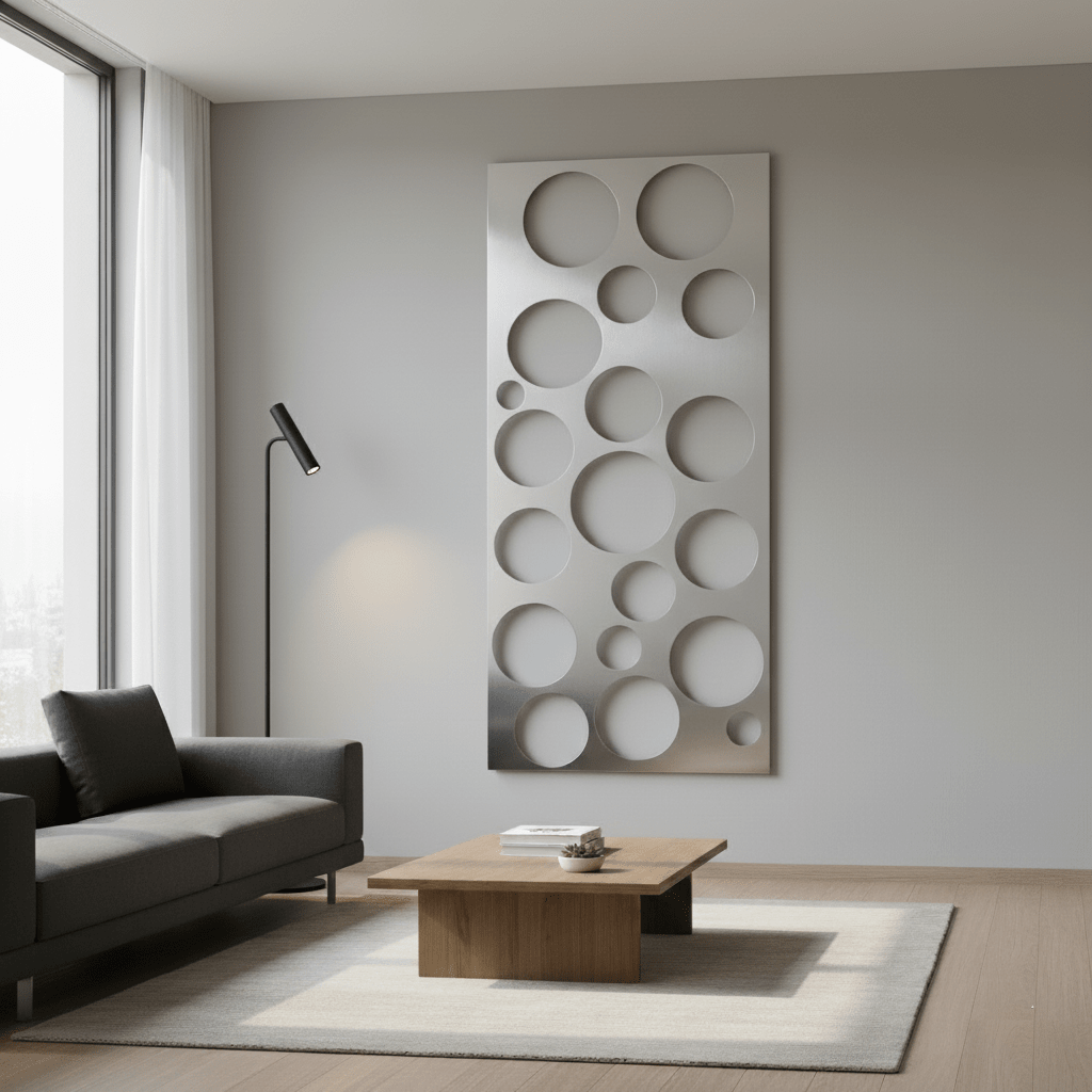 The Sift - Metal Wall Art - Benton Lane Home - Carbon Designs