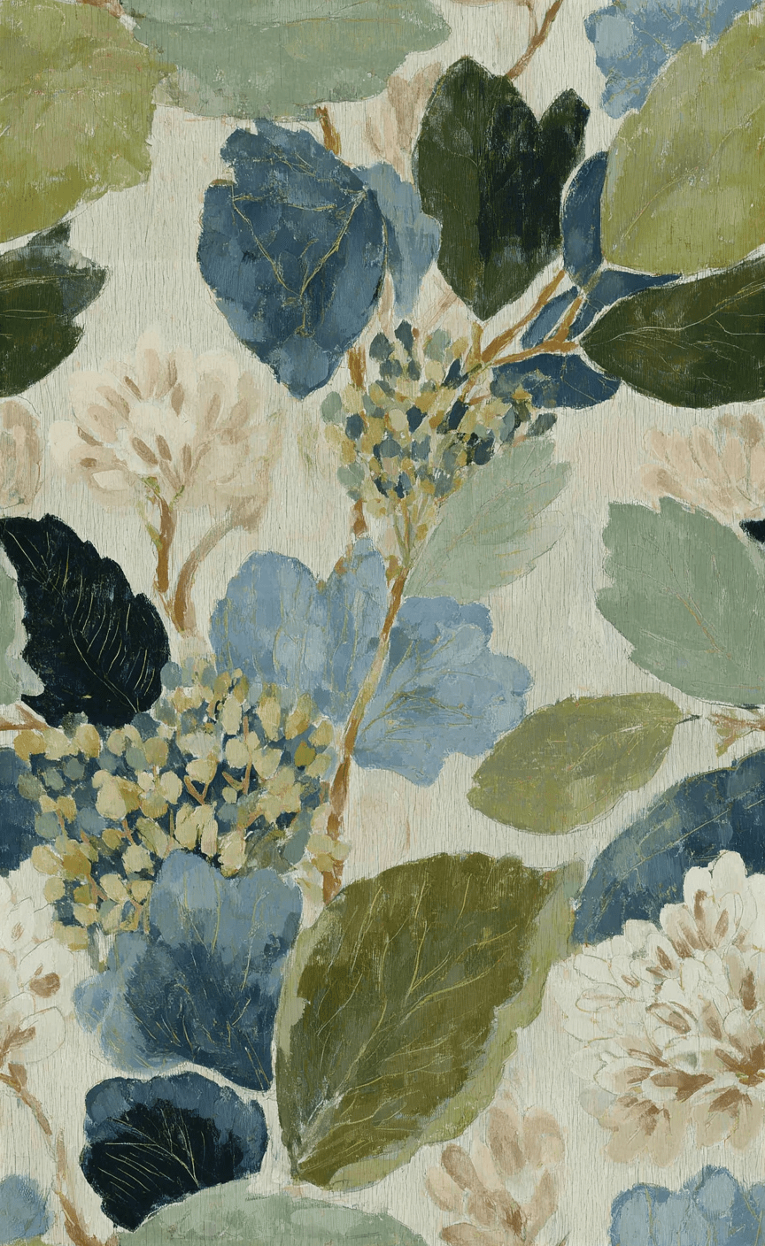 The Silk Garden - Wall Mural - Benton Lane Home - Lemon Park