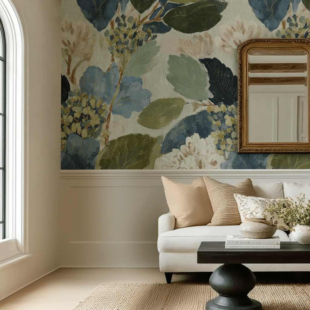 The Silk Garden - Wall Mural - Benton Lane Home - Lemon Park