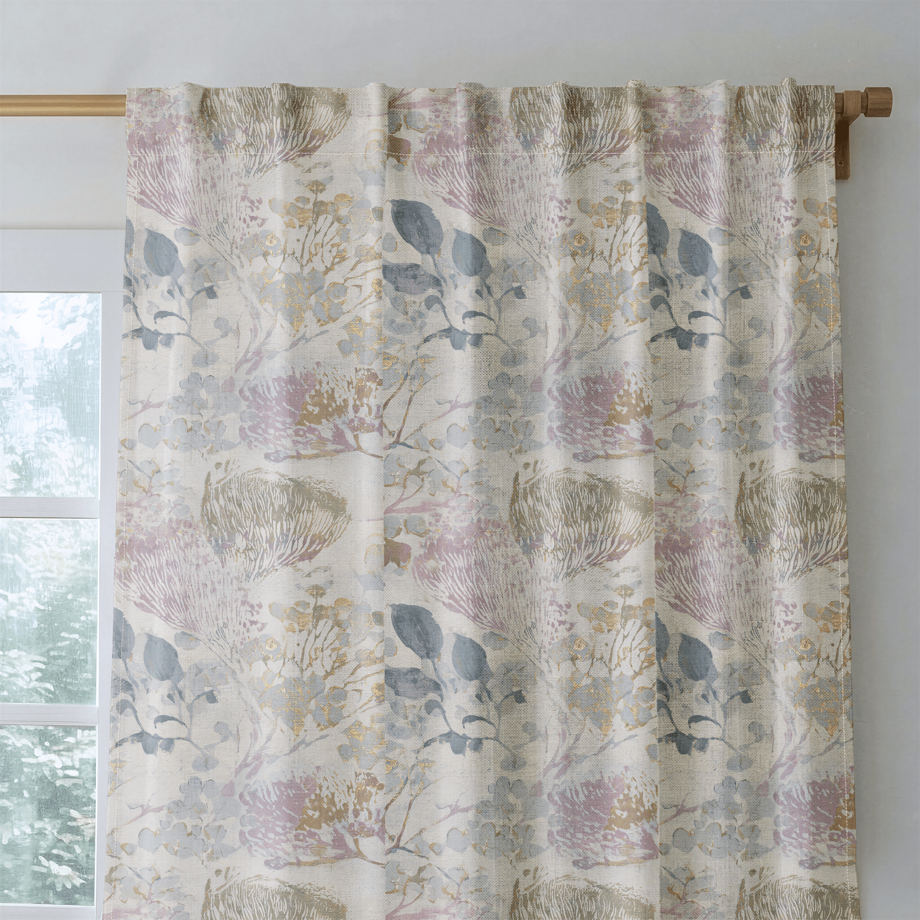 The Soft Green - Drapery - Benton Lane Home - Lemon Park