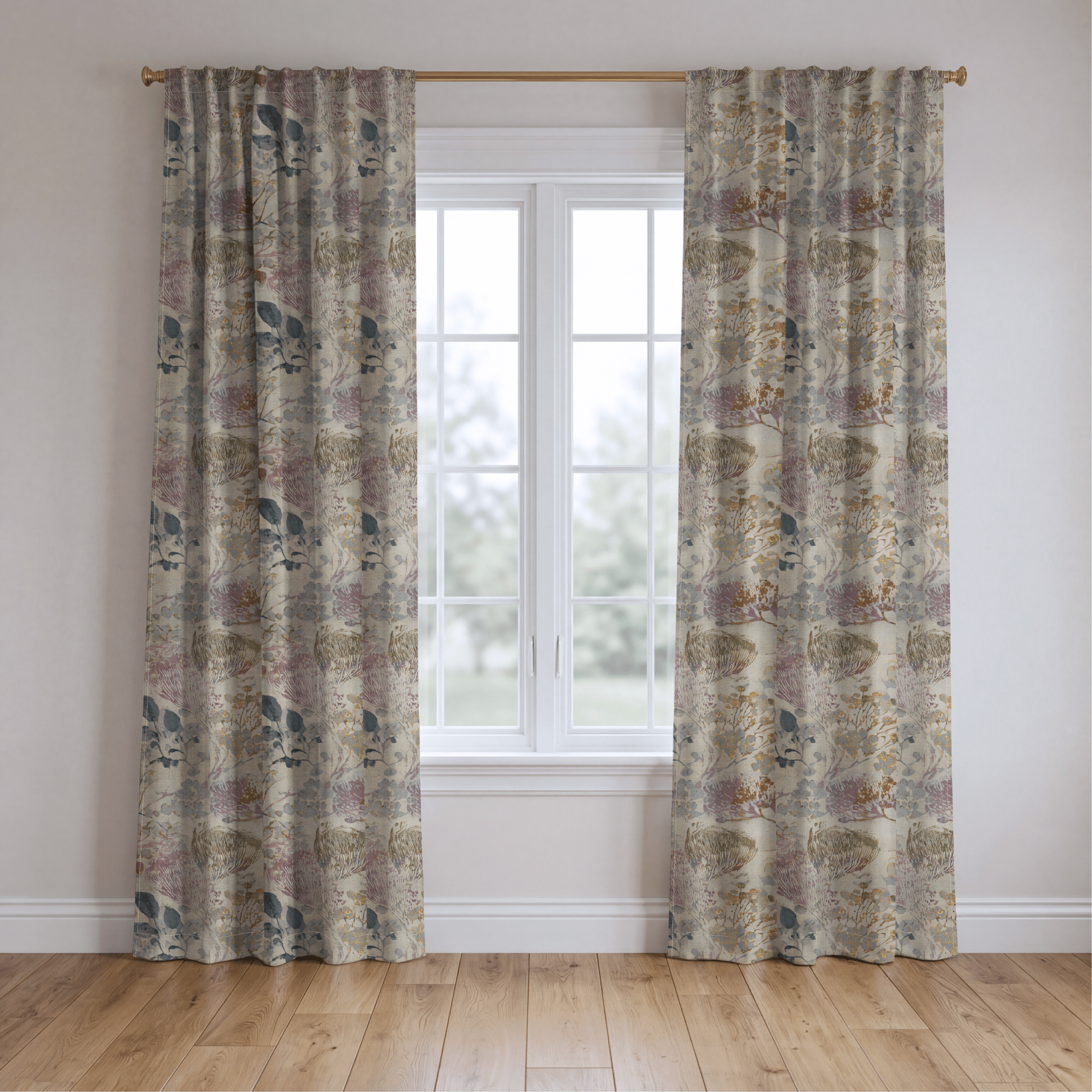 The Soft Green - Drapery - Benton Lane Home - Lemon Park