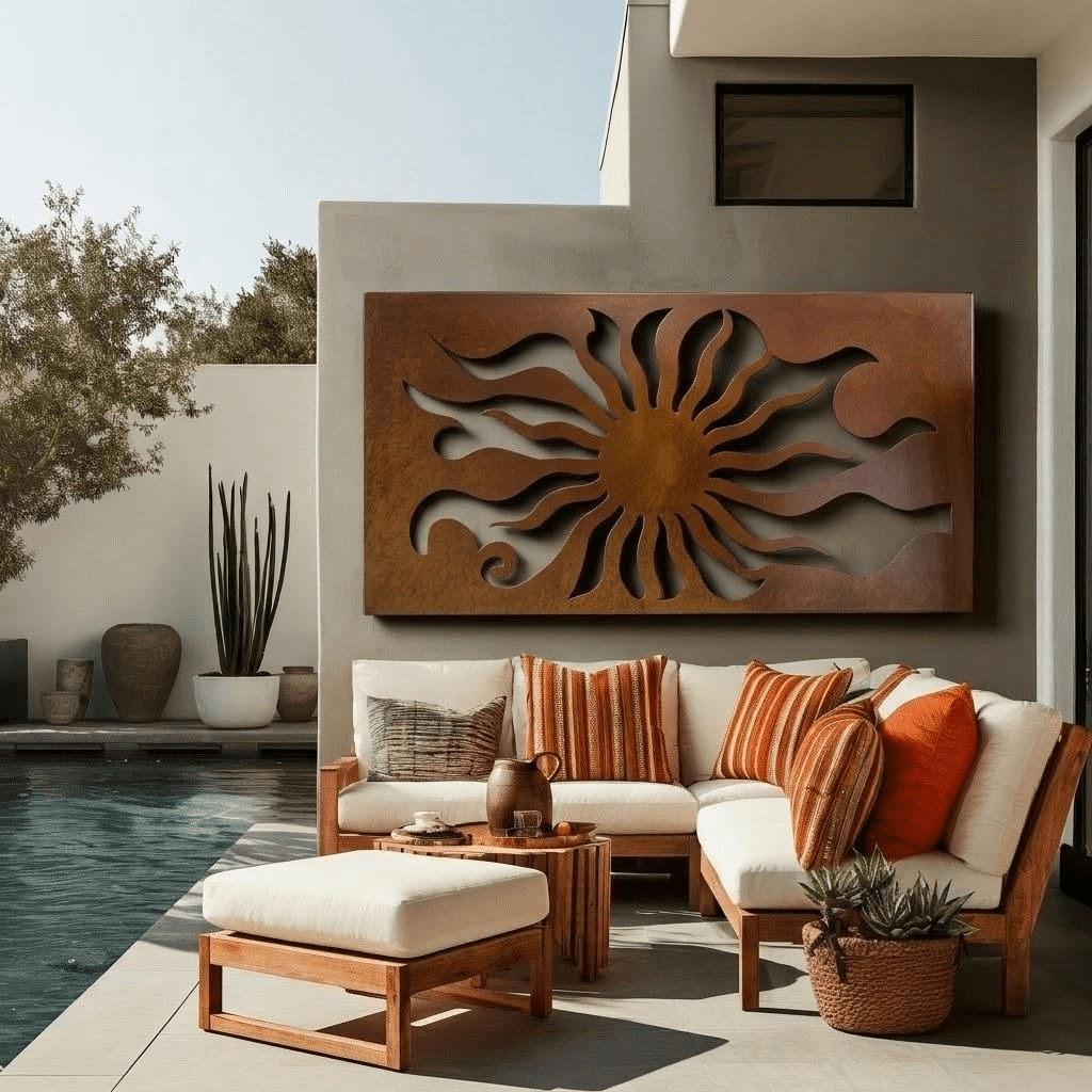 The Sol - Metal Wall Art - Benton Lane Home - Anthem Classic