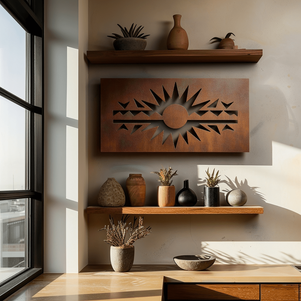 The Solana - Metal Wall Art - Oxide - Benton Lane Home - Anthem Classic
