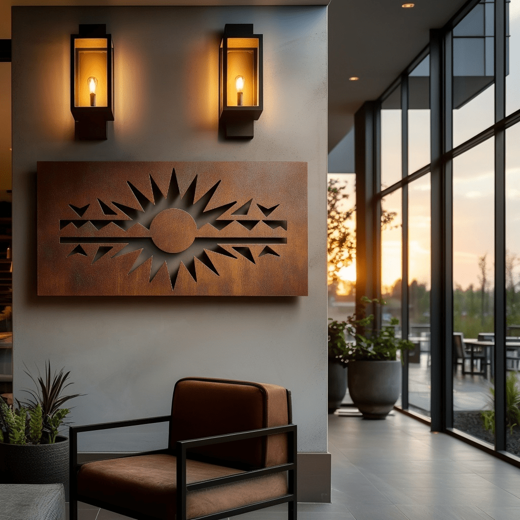 The Solana - Metal Wall Art - Oxide - Benton Lane Home - Anthem Classic