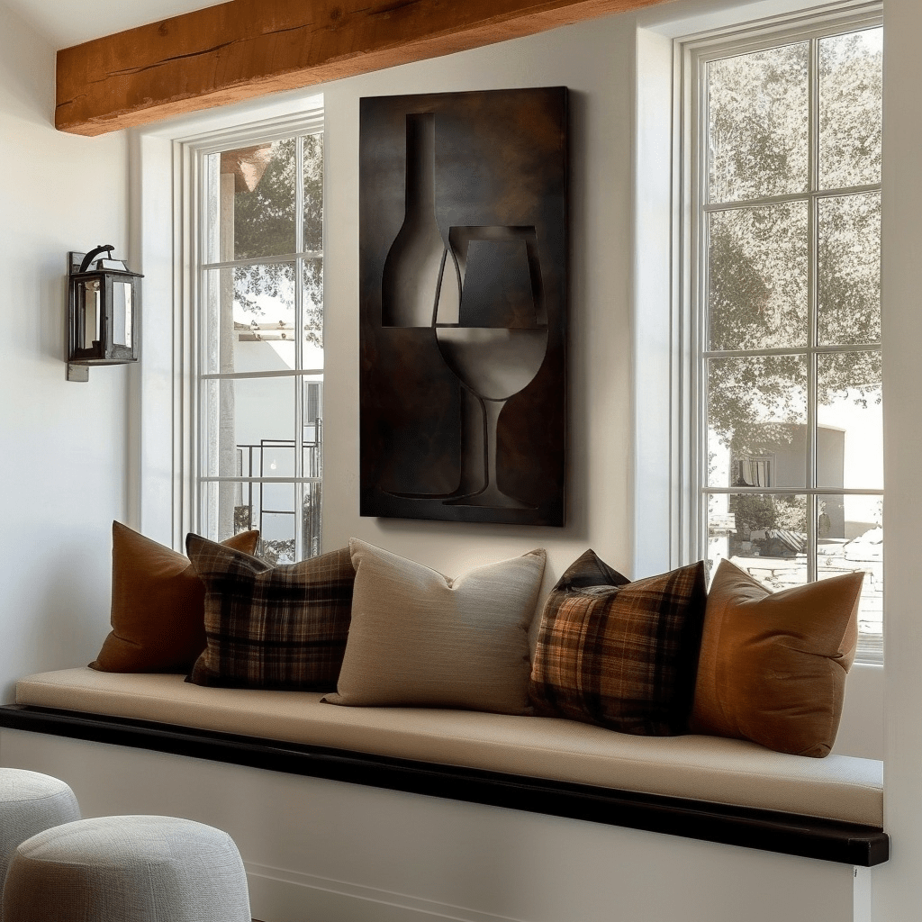 The Sommelier - Metal Wall Art - Benton Lane Home - Anthem Classic