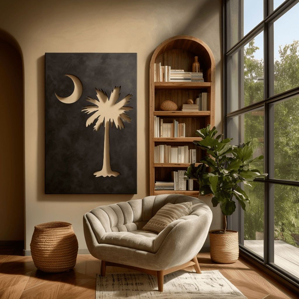 The South Carolina Palmetto - Metal Wall Art - Benton Lane Home - Anthem Classic
