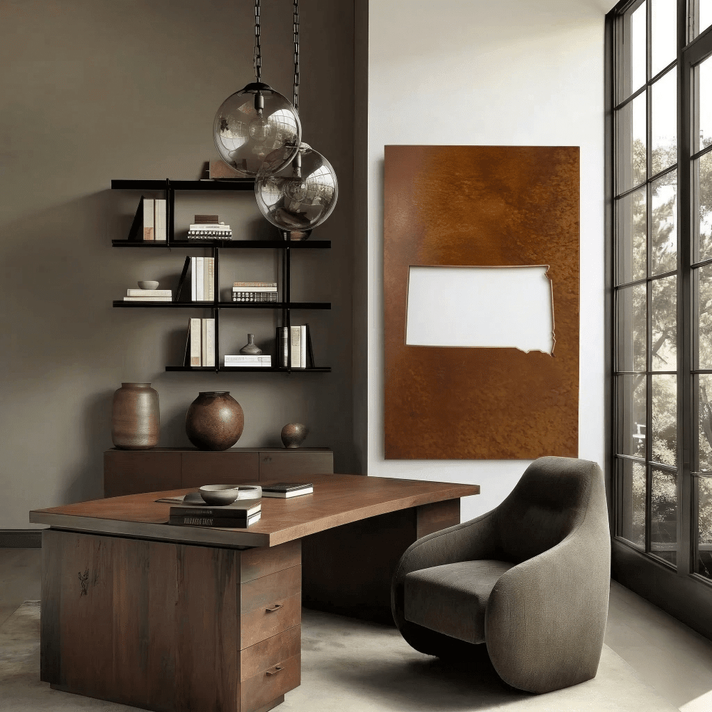 The South Dakota - Metal Wall Art - Benton Lane Home - Anthem Classic