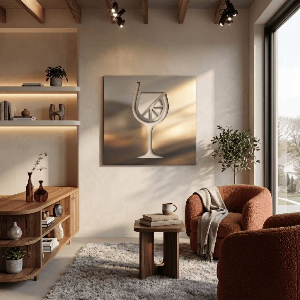 The Spritz - Metal Wall Art - Benton Lane Home - Carbon Designs