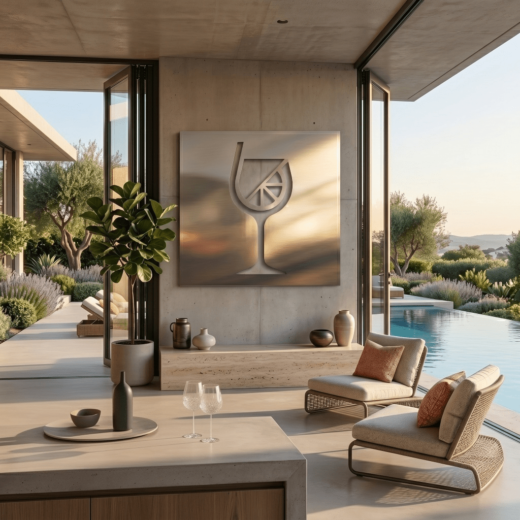 The Spritz - Metal Wall Art - Benton Lane Home - Carbon Designs