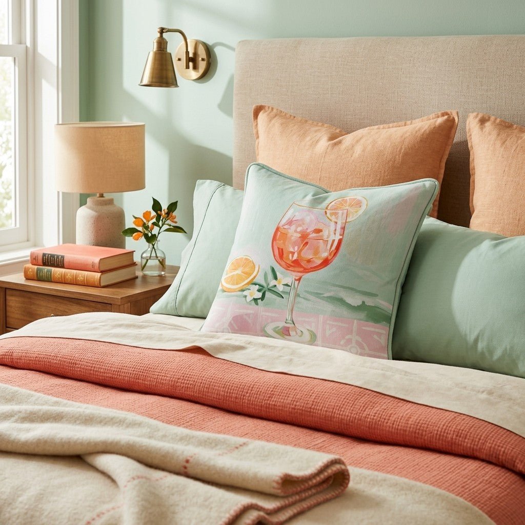 The Spritz Throw Pillow - Benton Lane Home - Hillcroft Home