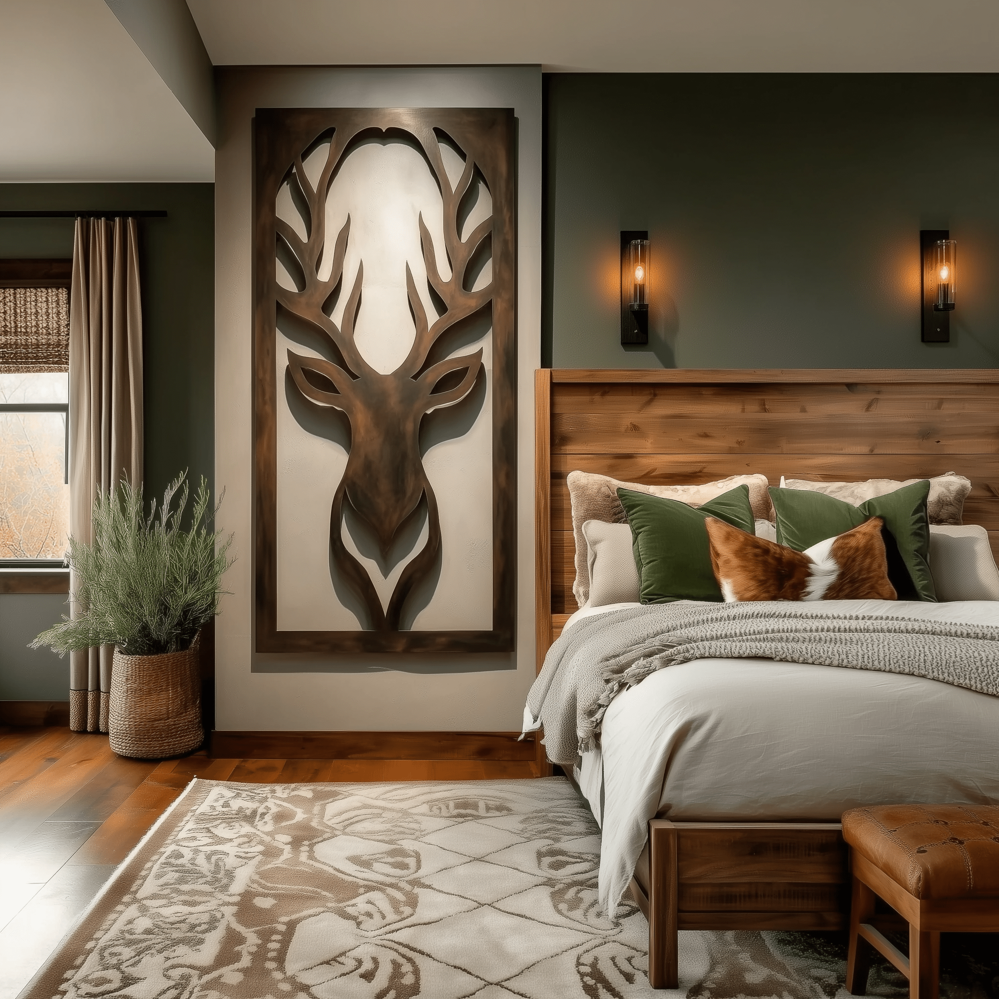 The Stag - Metal Wall Art - Benton Lane Home - Anthem Classic