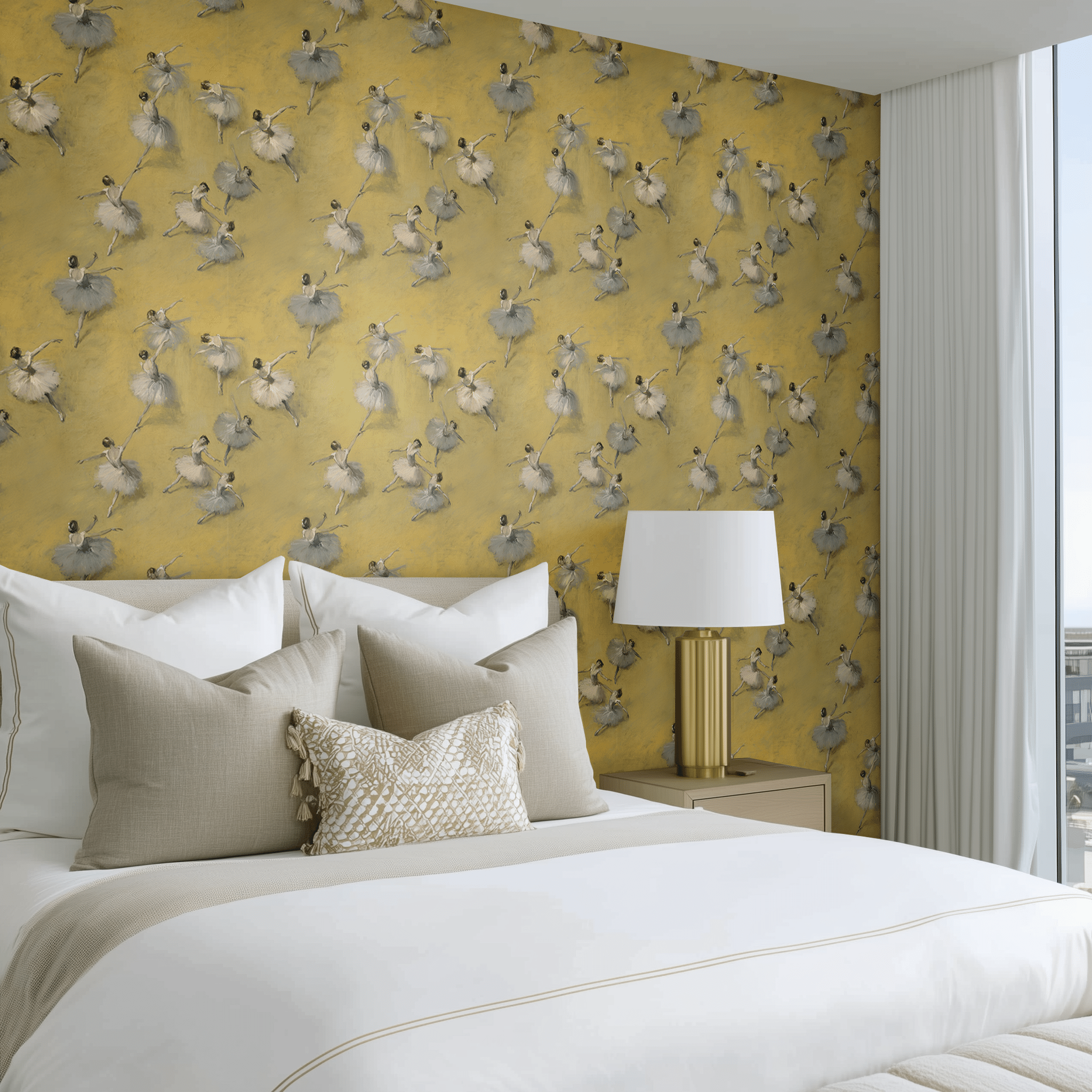 The Stage Wallpaper - Benton Lane Home - Painted Paper
