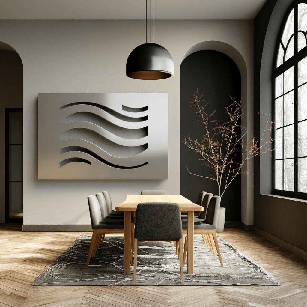 The Standard - Metal Wall Art - Benton Lane Home - Carbon Designs