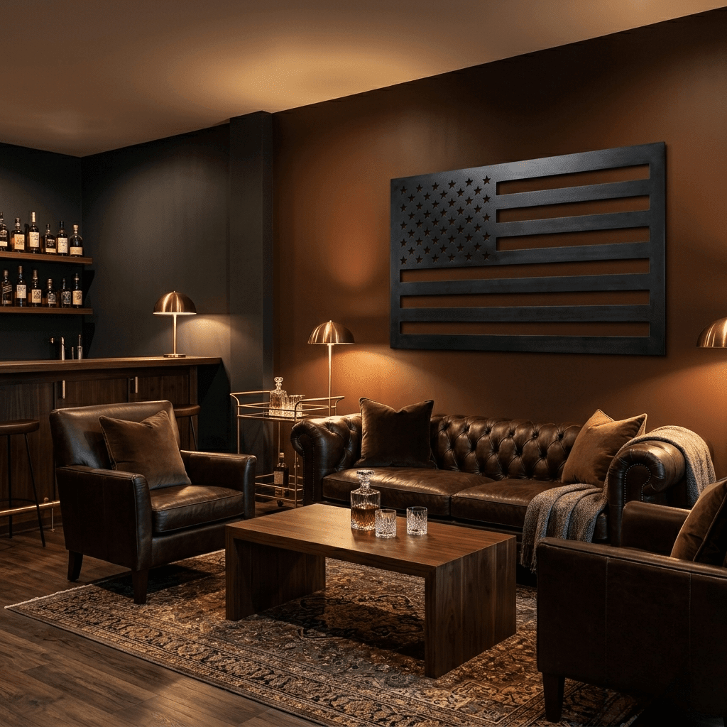 The Stars and Stripes - Metal Wall Art - Forge - Benton Lane Home - Anthem Classic
