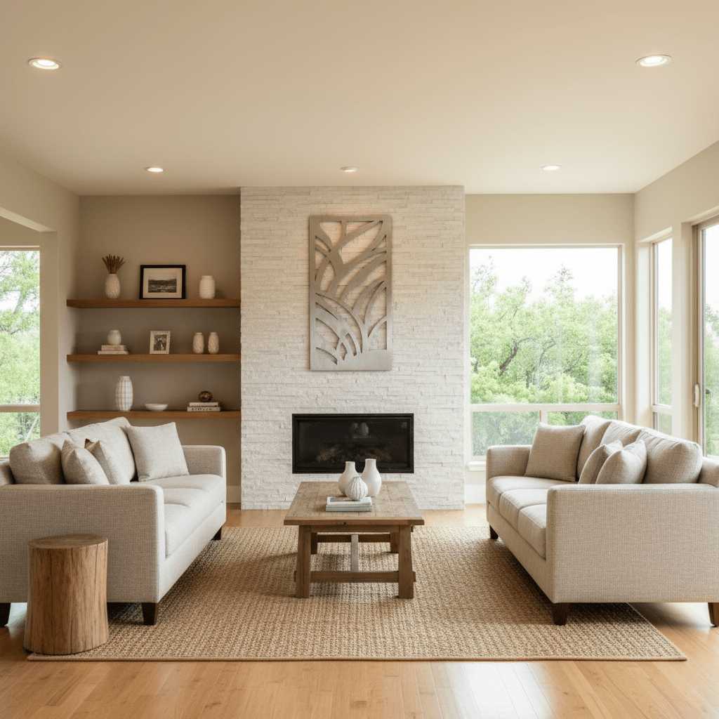 The Stella - Metal Wall Art - Benton Lane Home - Carbon Designs