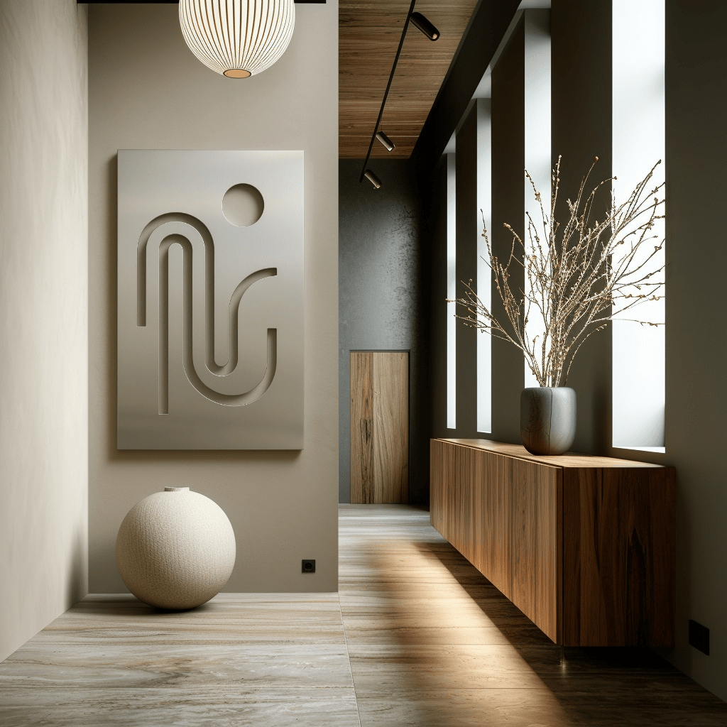 The Streamline - Metal Wall Art - Benton Lane Home - Carbon Designs