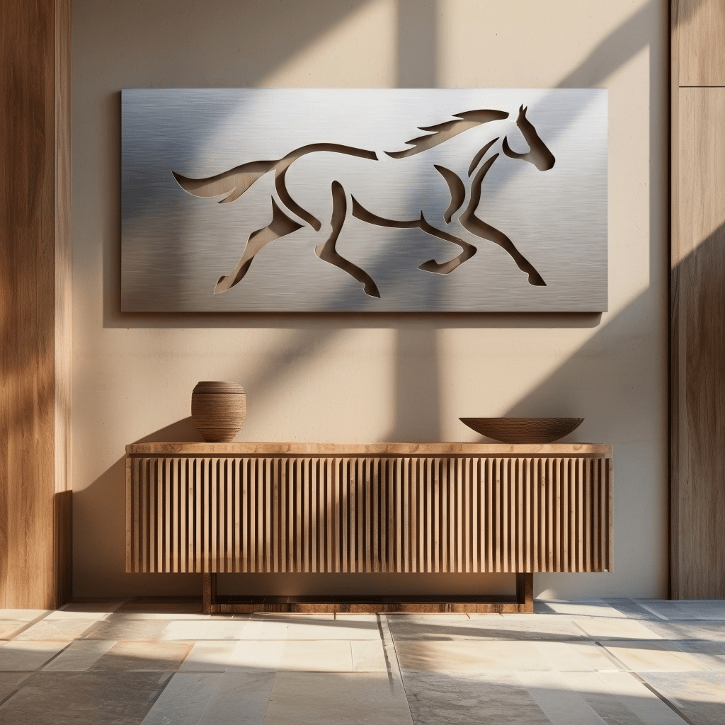 The Stride - Metal Wall Art - Benton Lane Home - Carbon Designs