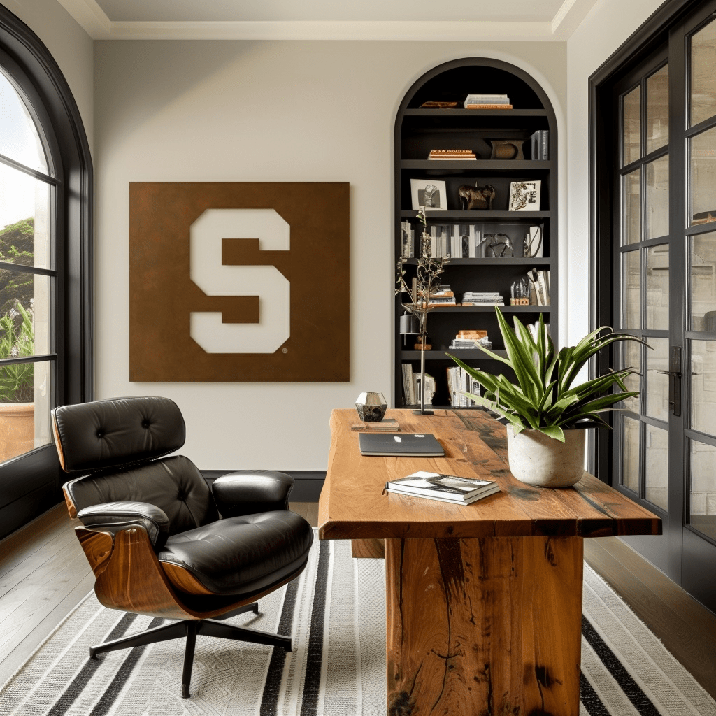 The Super S - Metal Wall Art - Square Umber - Benton Lane Home - Anthem Classic