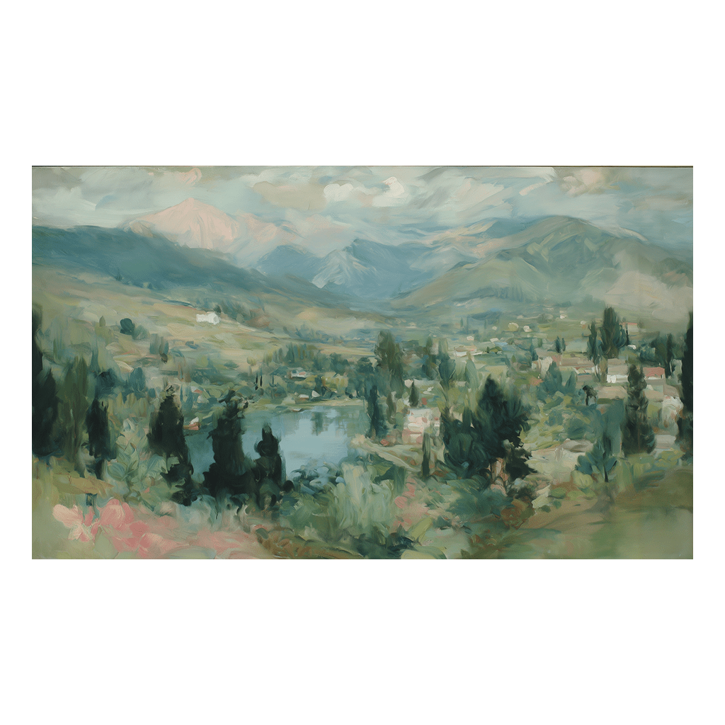 The Swiss Alps - Tapestry - Benton Lane Home - Lemon Park