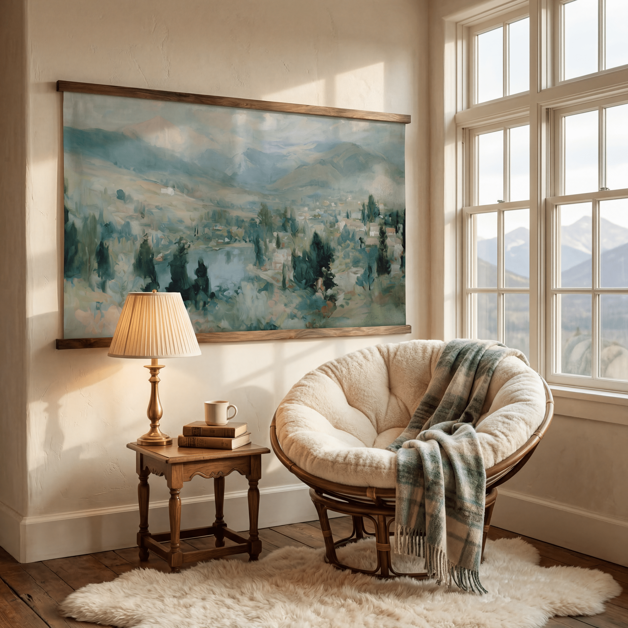 The Swiss Alps - Tapestry - Lemon Park