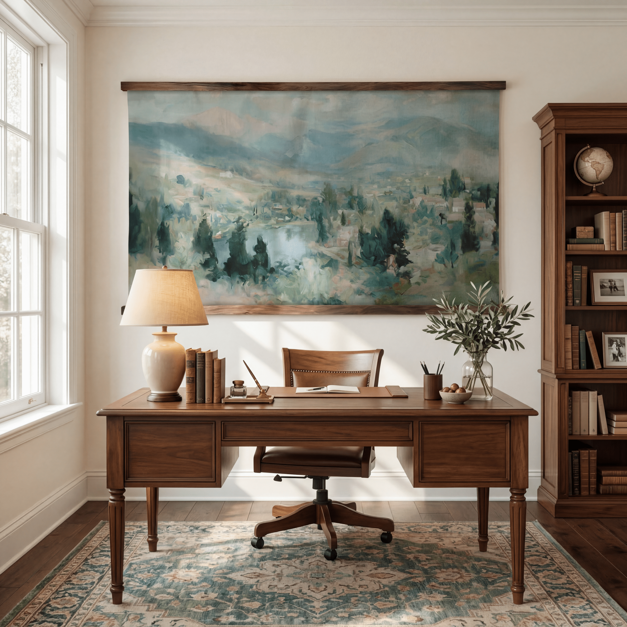 The Swiss Alps - Tapestry - Benton Lane Home - Lemon Park