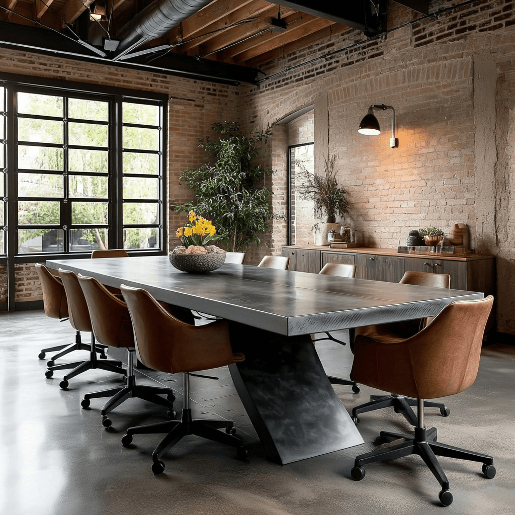 The Teddy Conference Table - Benton Lane Home - Carbon Designs