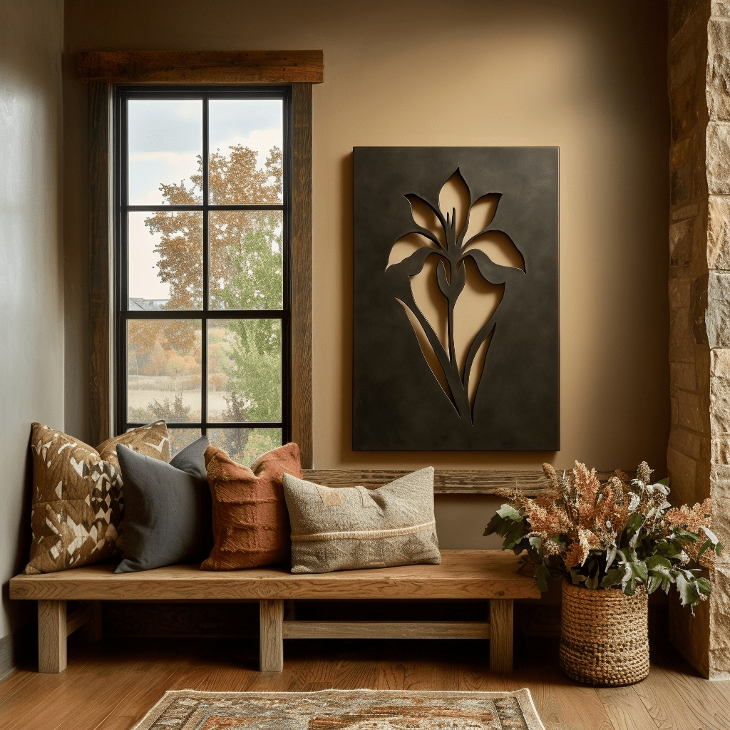 The Tennessee Iris - Metal Wall Art - Benton Lane Home - Anthem Classic