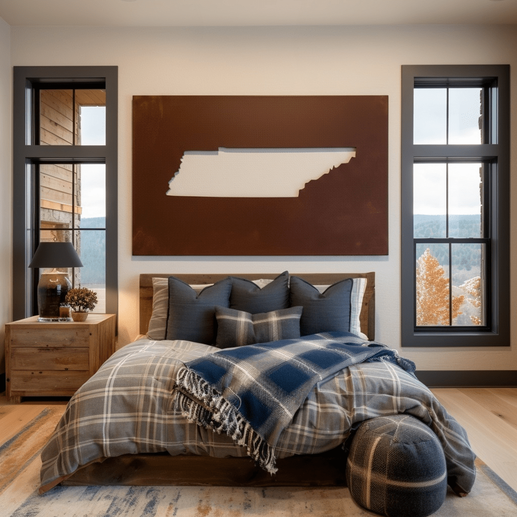 The Tennessee - Metal Wall Art - Benton Lane Home - Anthem Classic
