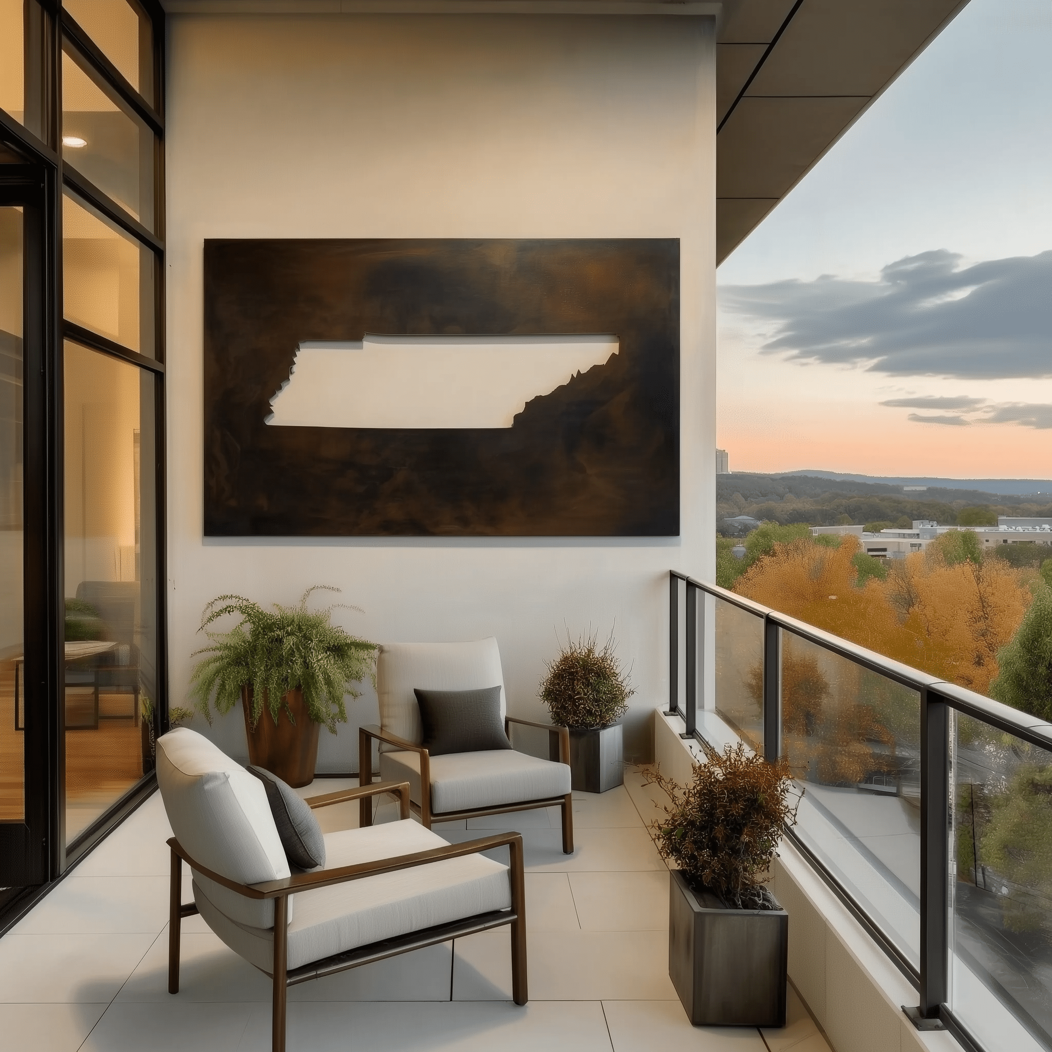 The Tennessee - Metal Wall Art - Benton Lane Home - Anthem Classic