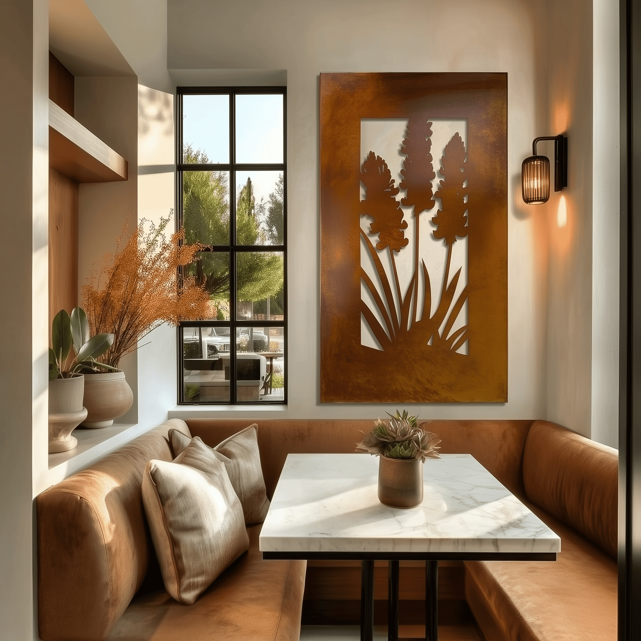 The Texas Bluebonnet - Metal Wall Art - Portrait Sienna - Benton Lane Home - Anthem Classic