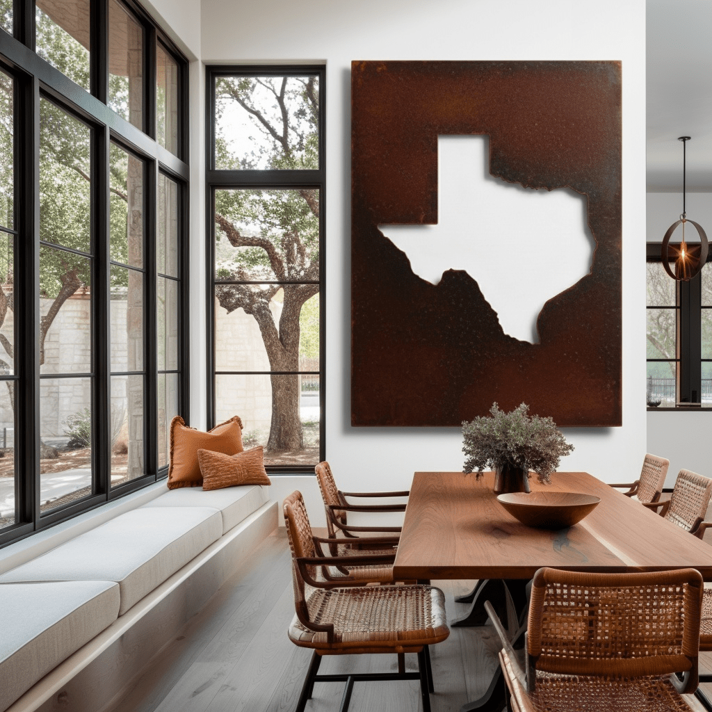 The Texas - Metal Wall Art - Benton Lane Home - Anthem Classic