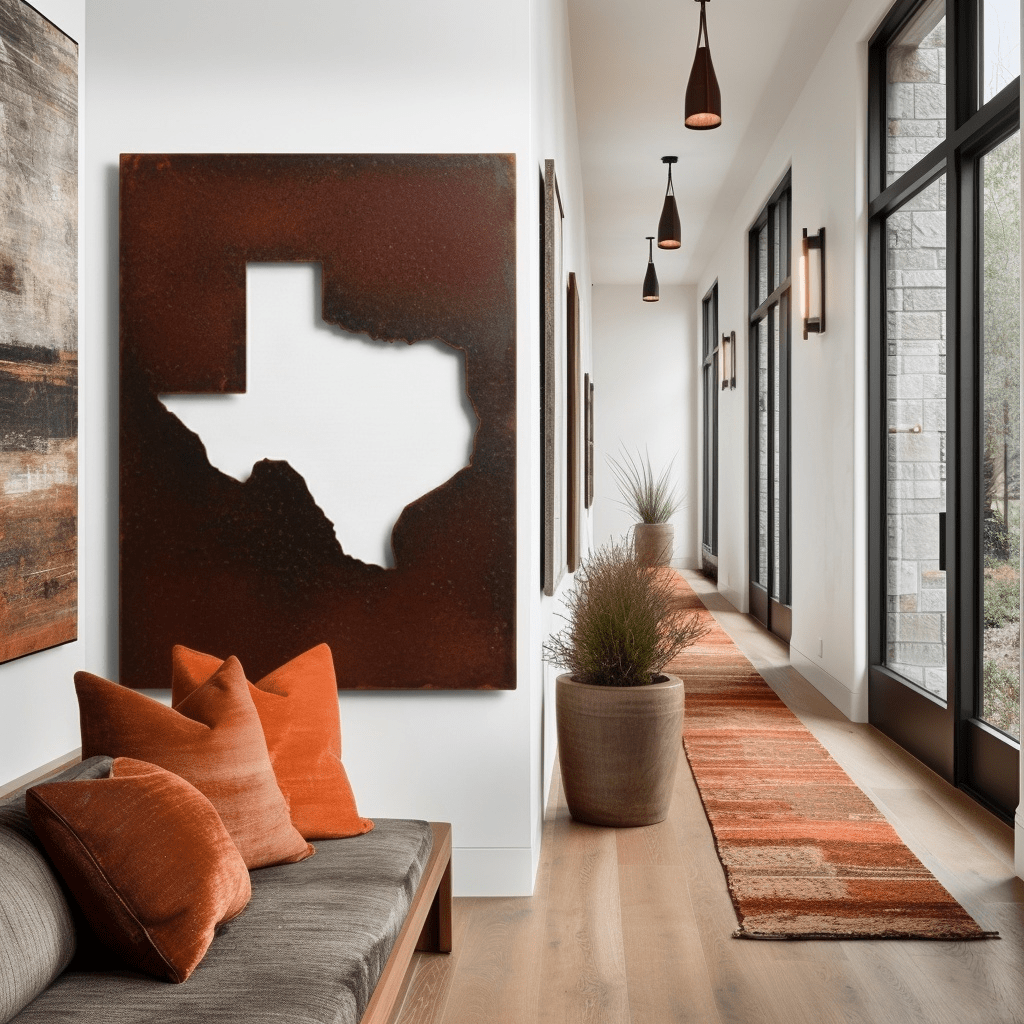 The Texas - Metal Wall Art - Benton Lane Home - Anthem Classic