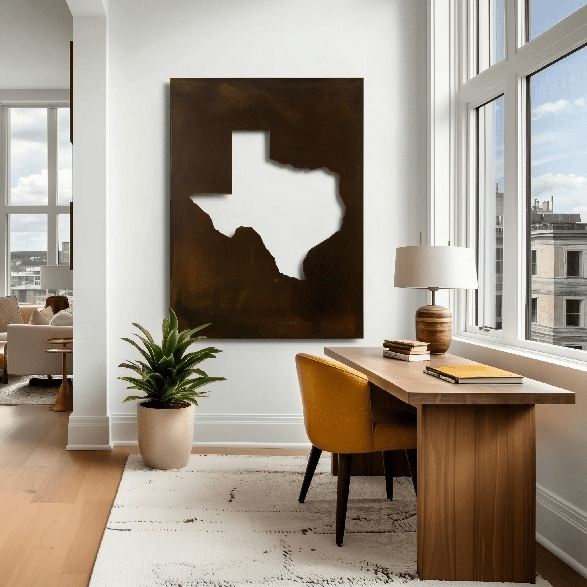 The Texas - Metal Wall Art - Benton Lane Home - Anthem Classic