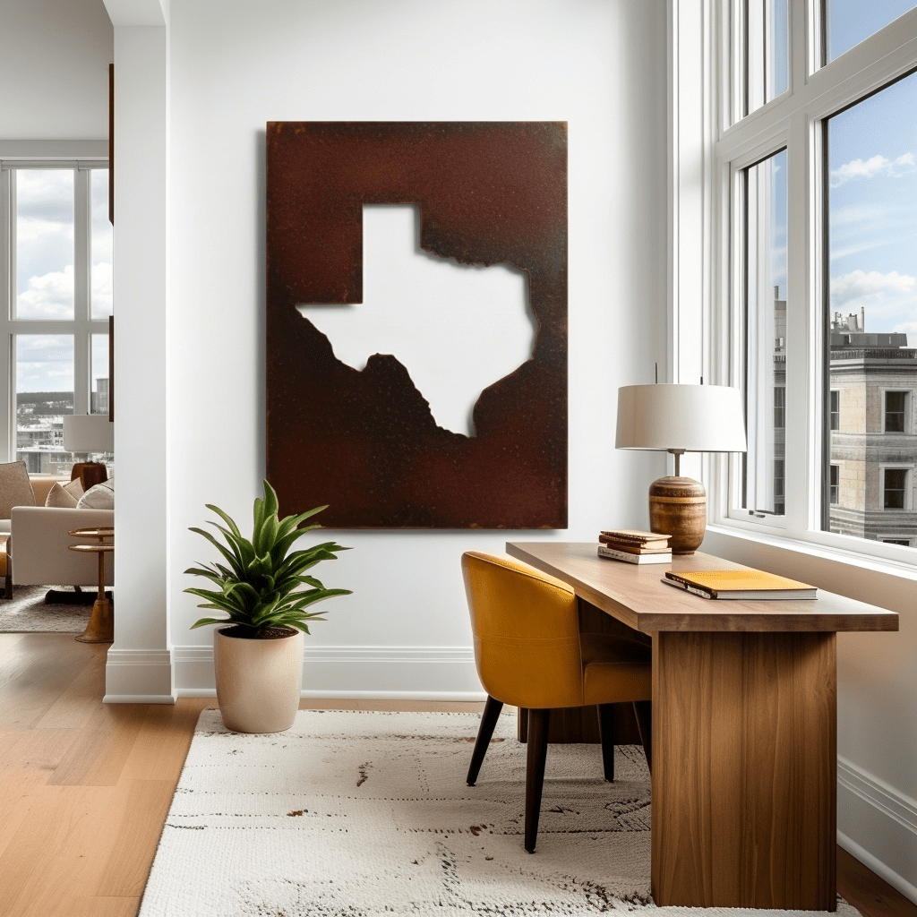 The Texas - Metal Wall Art - Benton Lane Home - Anthem Classic