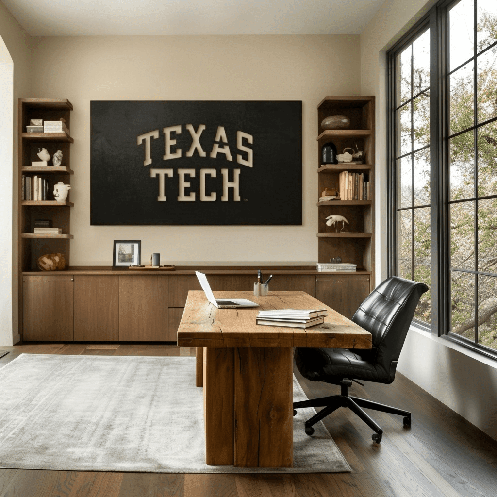 The Texas Tech - Metal Wall Art - Landscape Forge - Benton Lane Home - Anthem Classic