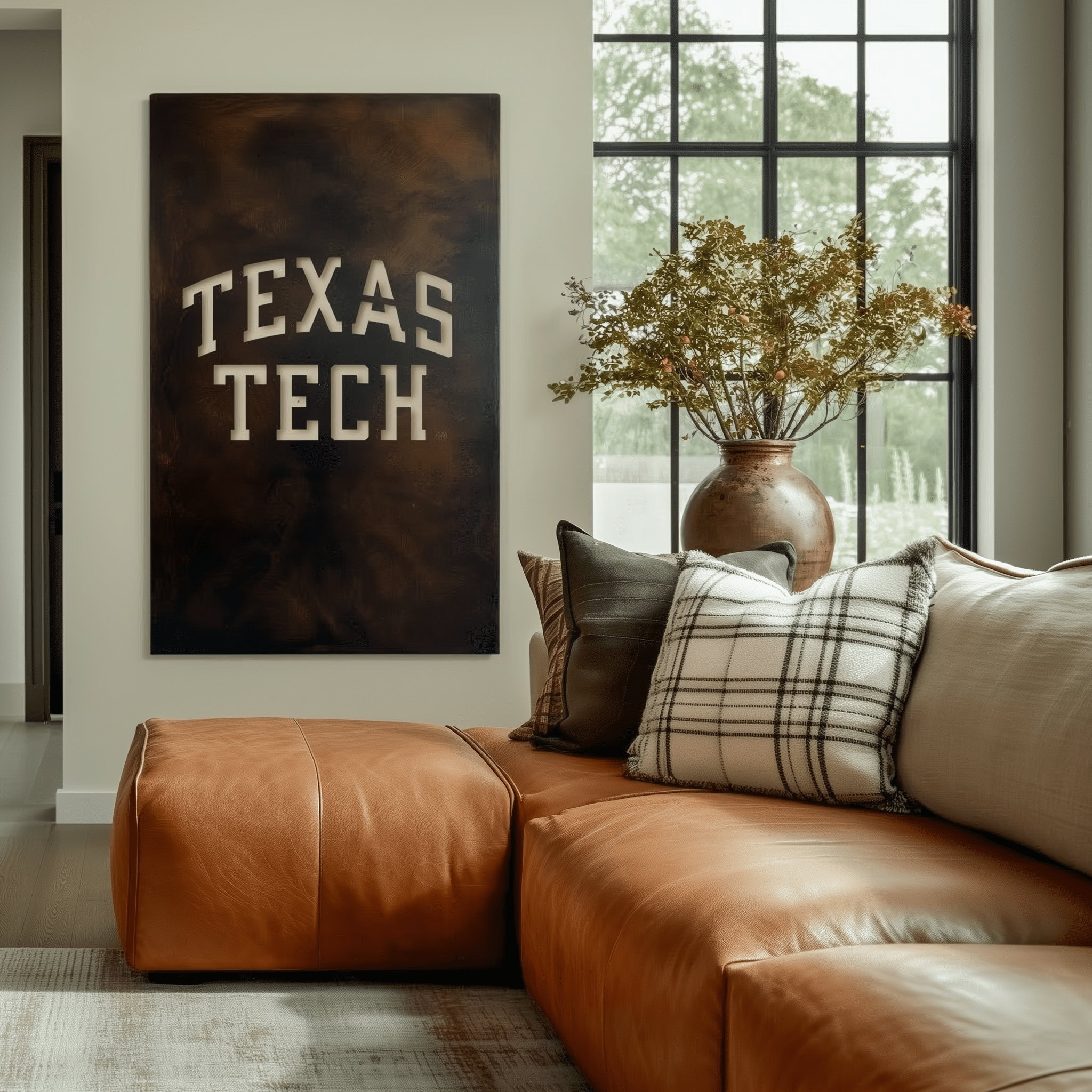 The Texas Tech - Wall Art - Portrait Umber - Benton Lane Home - Anthem Classic