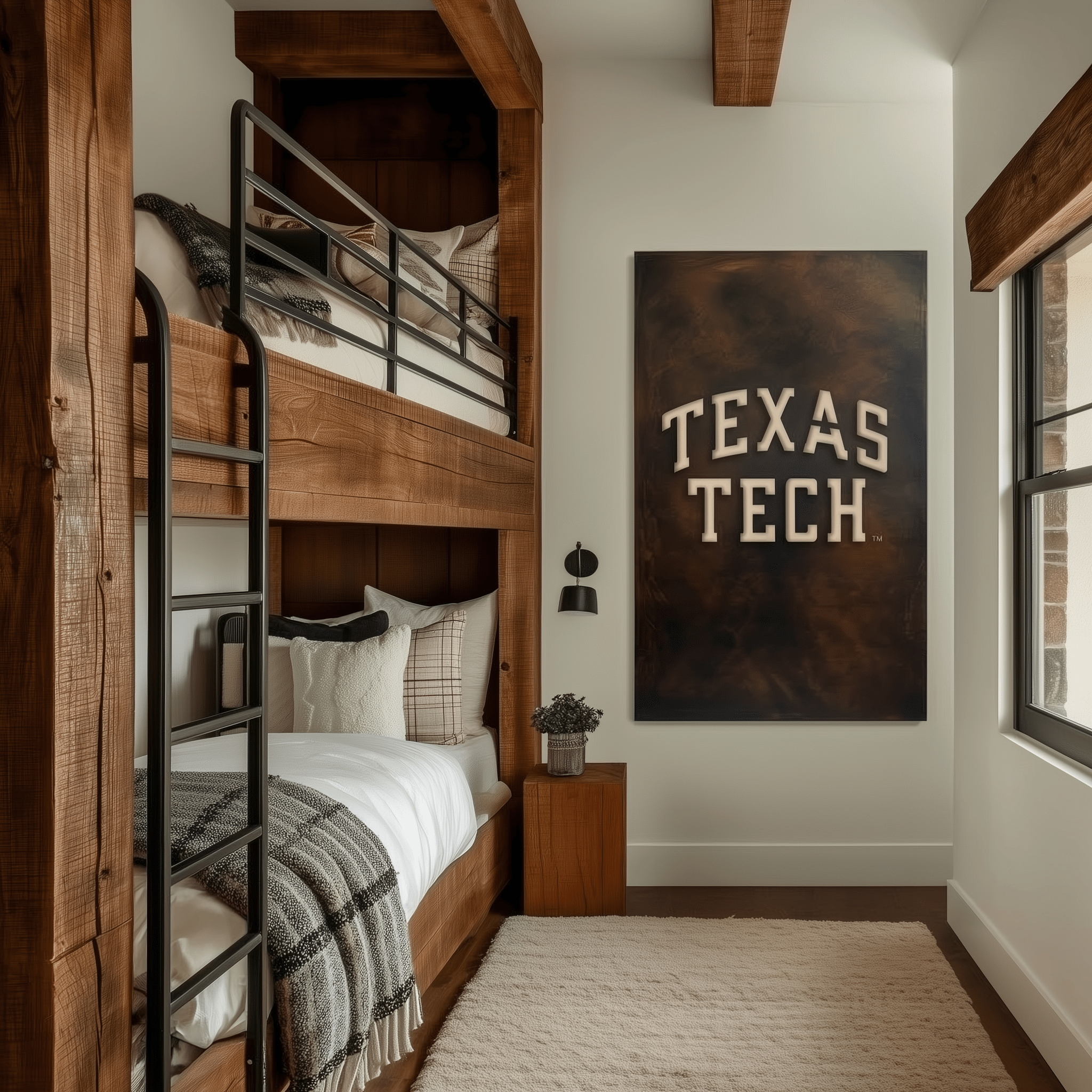 The Texas Tech - Wall Art - Portrait Umber - Benton Lane Home - Anthem Classic