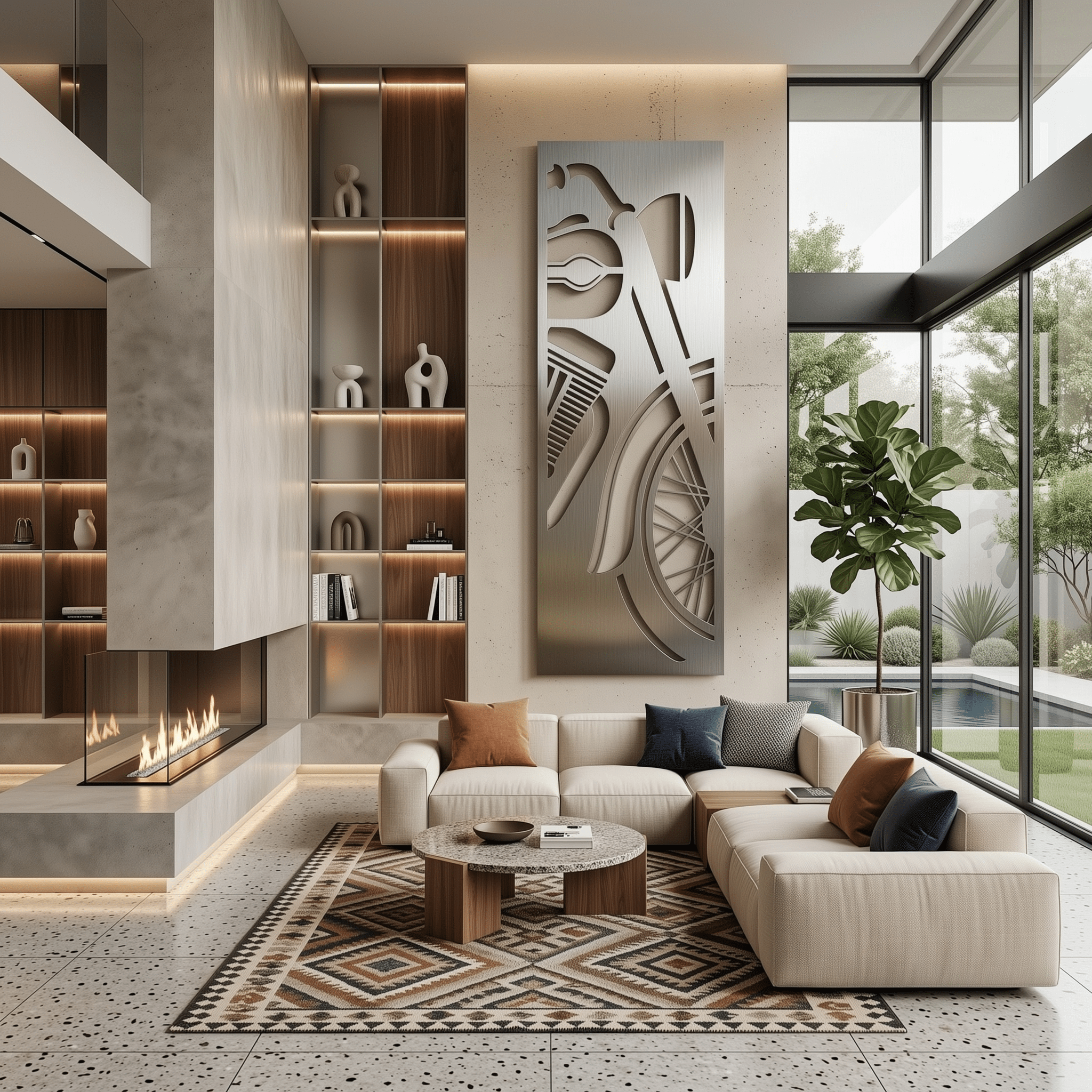 The Throttle - Metal Wall Art - Benton Lane Home - Carbon Designs