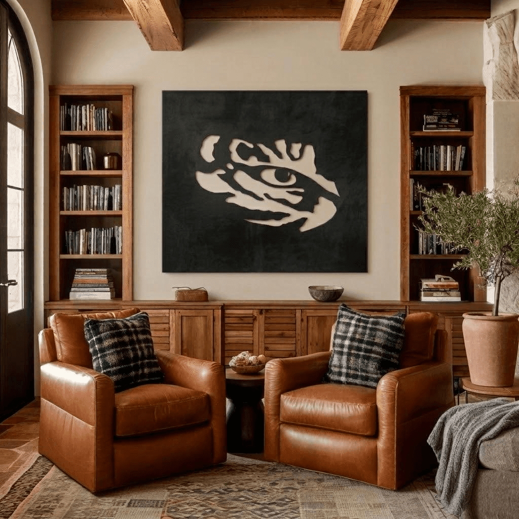 The Tiger Eye - Metal Wall Art - Square Forge - Benton Lane Home - Anthem Classic