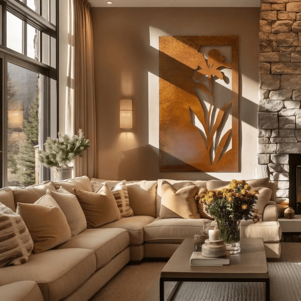The Tiger Lily - Metal Wall Art - Benton Lane Home - Anthem Classic