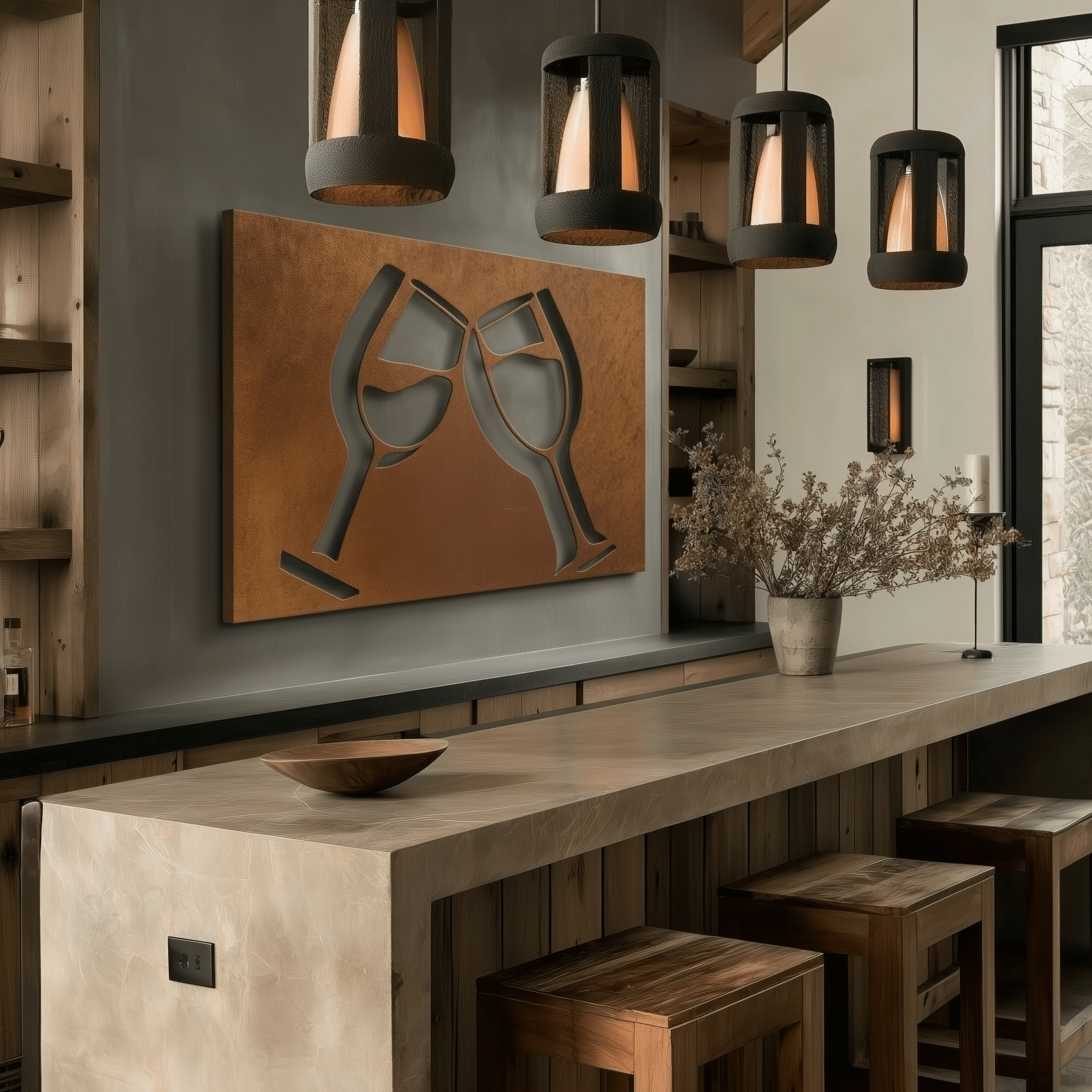 The Toast - Metal Wall Art - Benton Lane Home - Anthem Classic