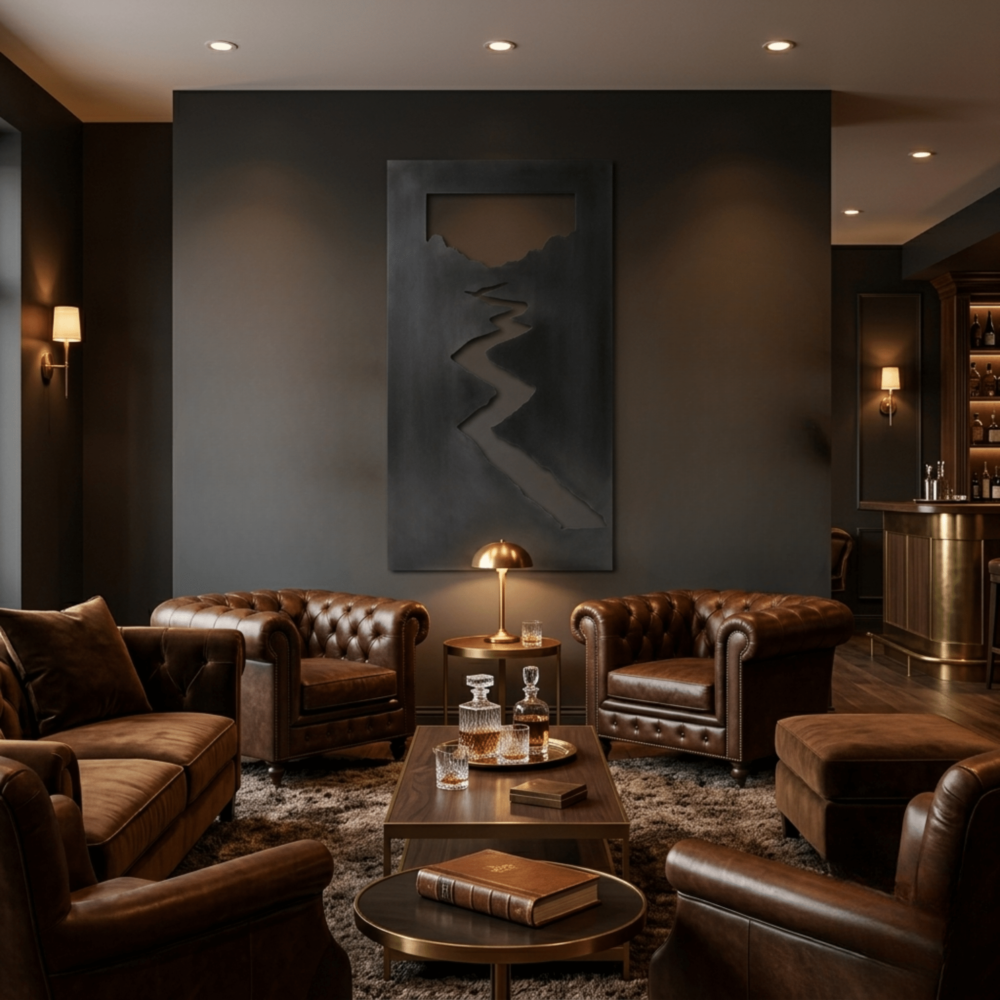 The Torrent - Metal Wall Art - Forge - Benton Lane Home - Anthem Classic