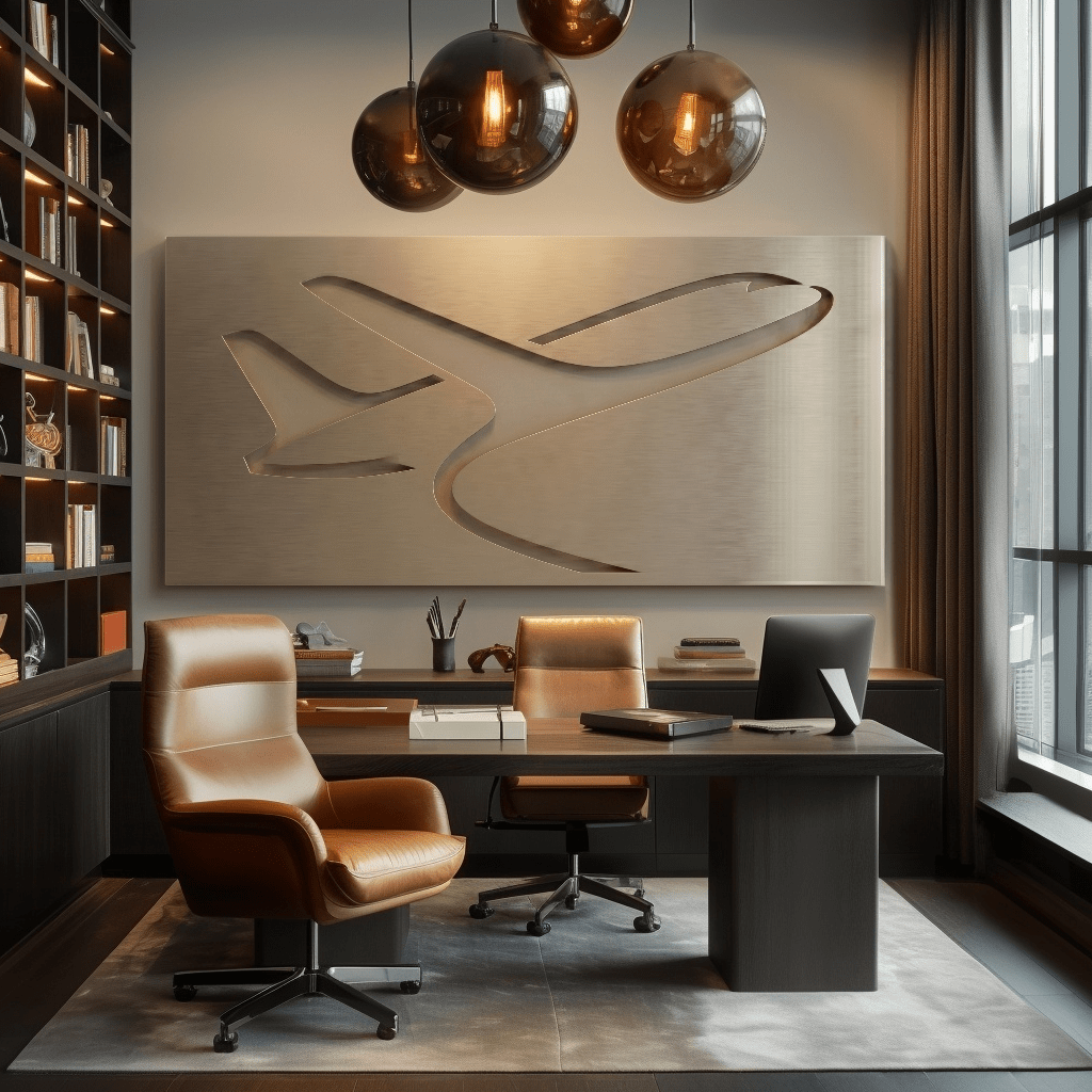The Touch & Go - Metal Wall Art - Benton Lane Home - Carbon Designs