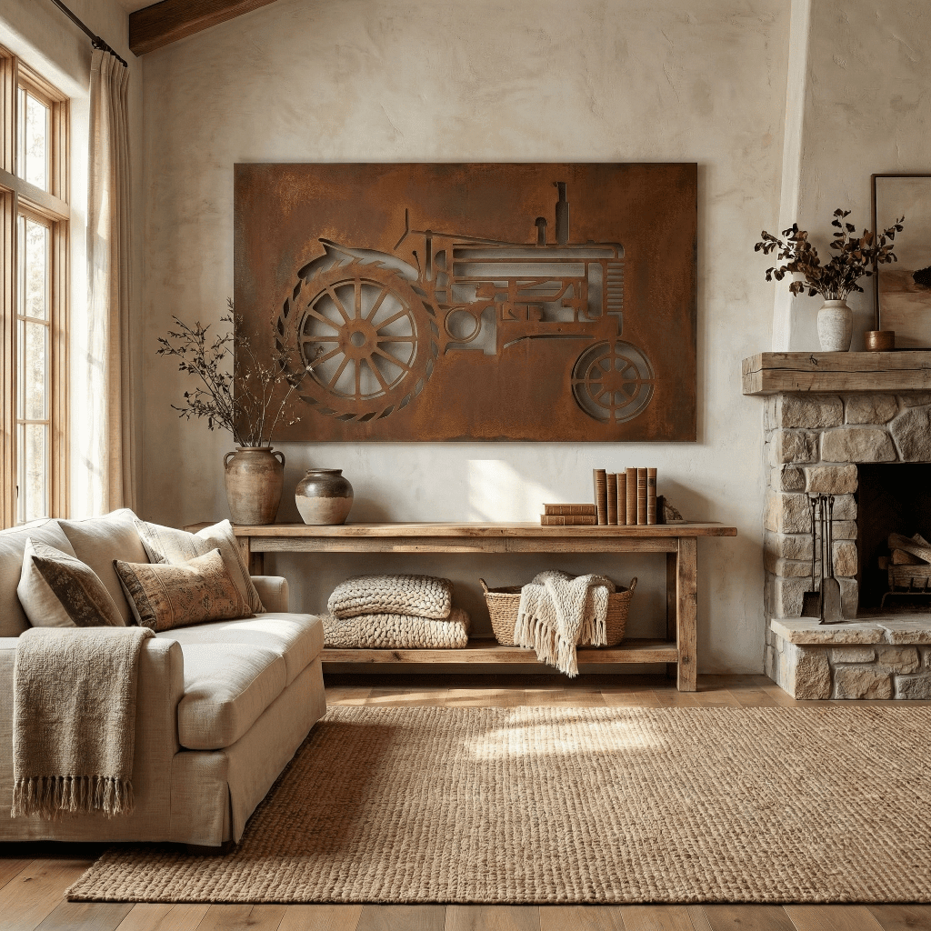 The Tractor - Metal Wall Art - Benton Lane Home - Anthem Classic