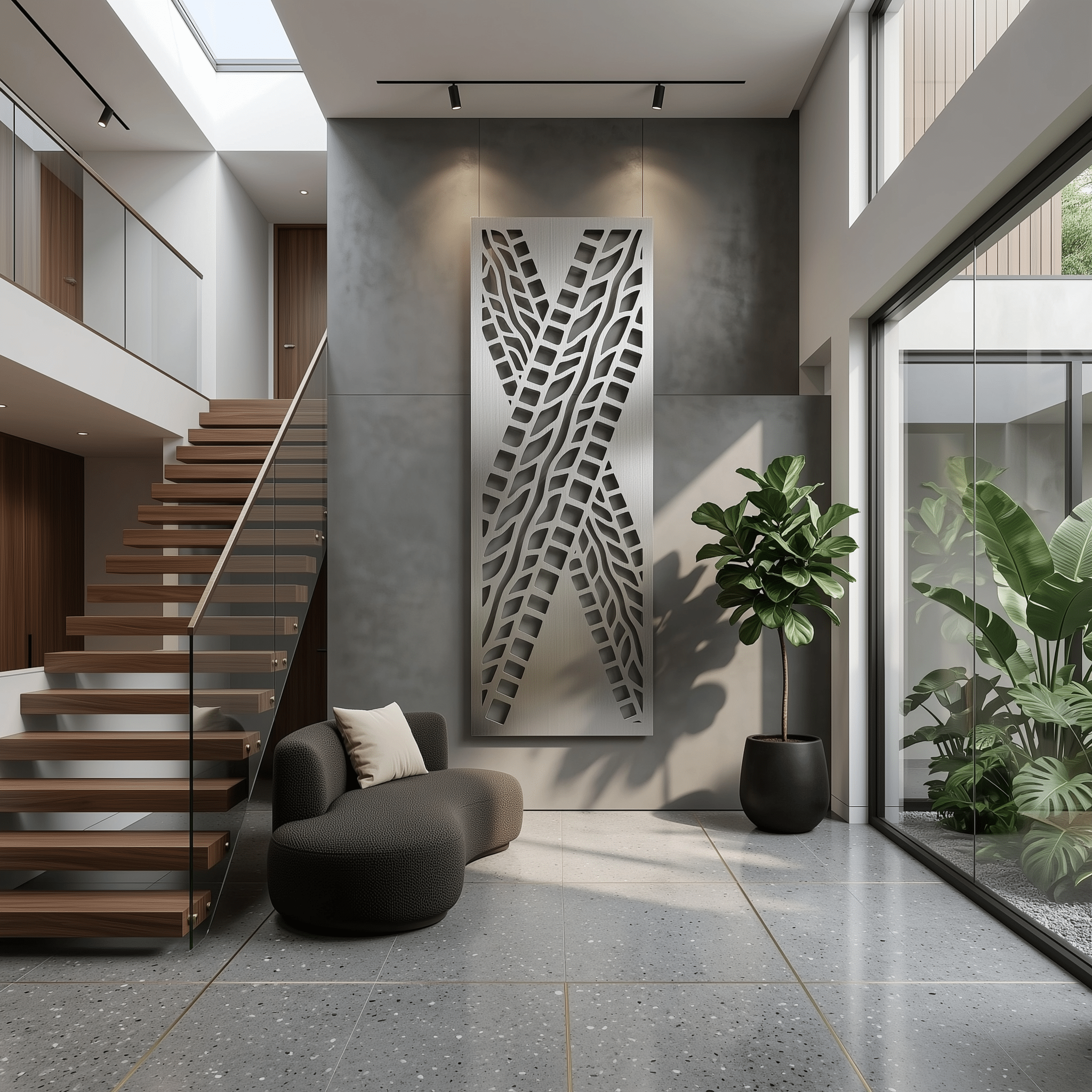 The Tread - Metal Wall Art - Benton Lane Home - Carbon Designs