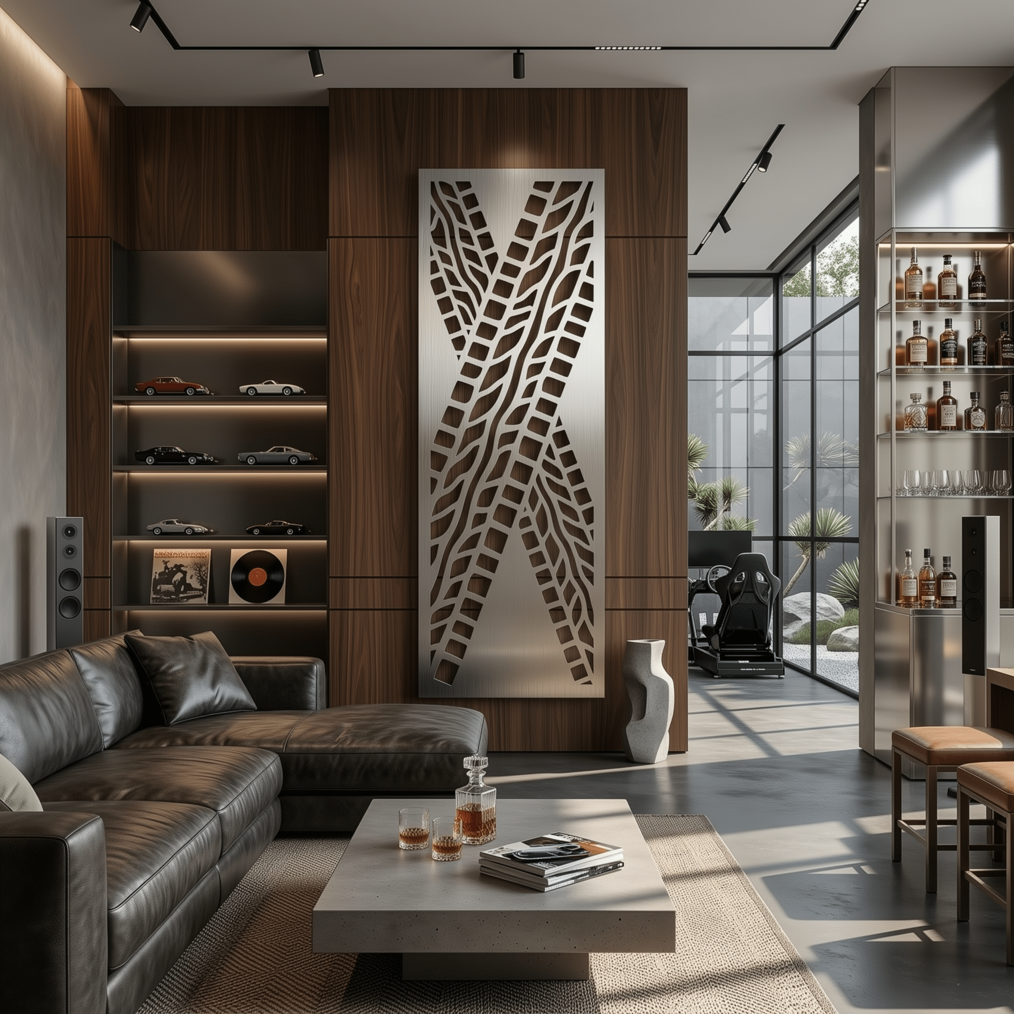 The Tread - Metal Wall Art - Benton Lane Home - Carbon Designs